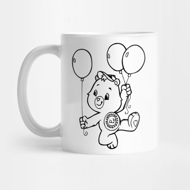 Care Bear with balloons by SDWTSpodcast